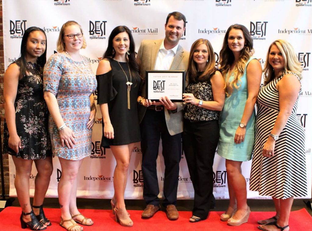 HTI Accepts Best of Your Hometown Award for Staffing