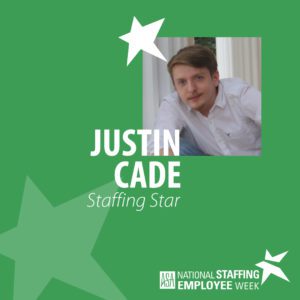HTI Staffing Star Justin Cade