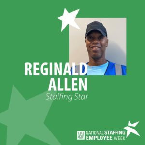 HTI Staffing Star Reginald Allen