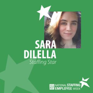 HTI Staffing Star Sara Dilella