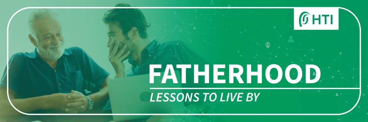 Fatherhood life lessons to life by blog header image